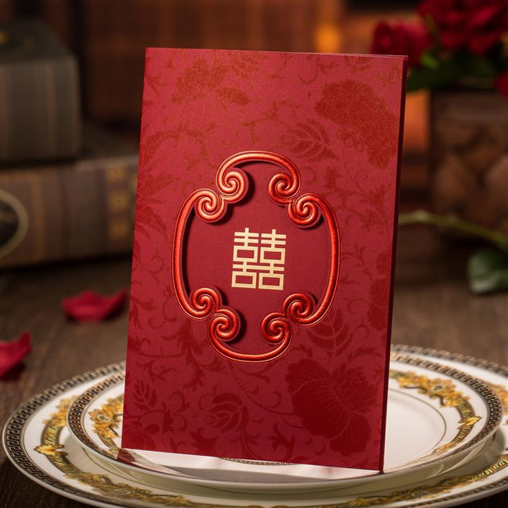 愛情永固｜雷雕喜帖 W-023 喜帖封面